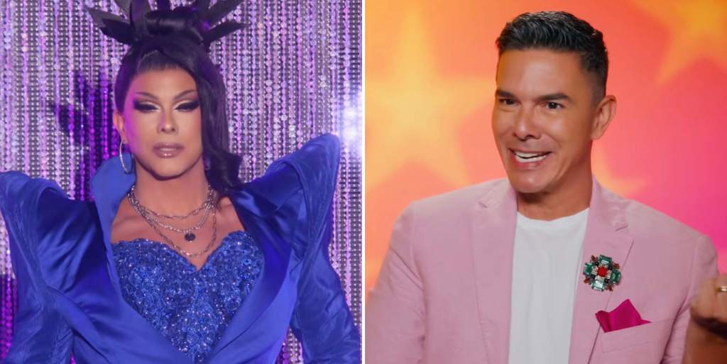 Shuga Cain in and out of drag