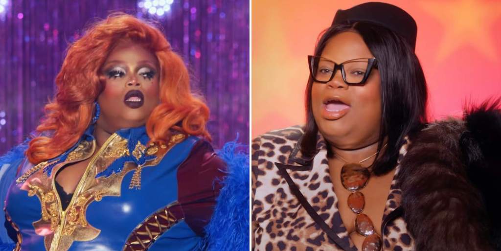 Silky Nutmeg Ganache in and out of drag