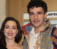 Aubrey Plaza and Christopher Abbott