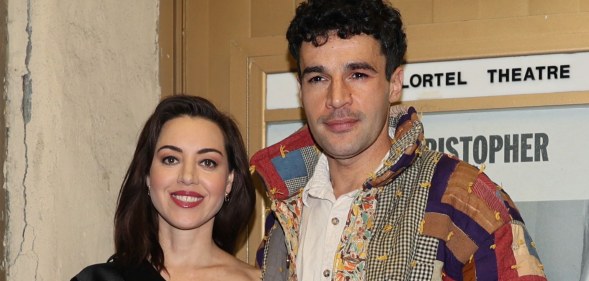 Aubrey Plaza and Christopher Abbott