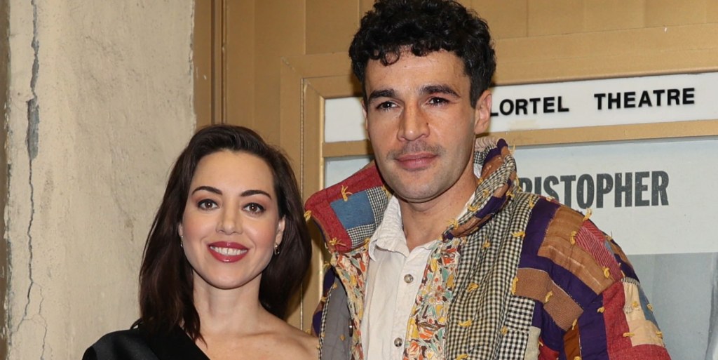 Aubrey Plaza and Christopher Abbott