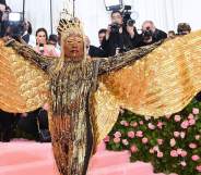 Billy Porter at the Met Gala in 2019