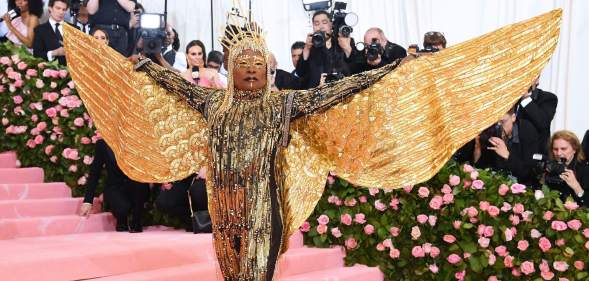 Billy Porter at the Met Gala in 2019