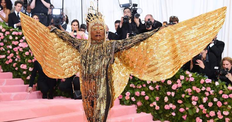 Billy Porter at the Met Gala in 2019
