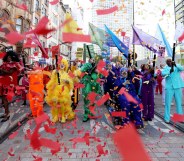 Birmingham Pride parade in 2022