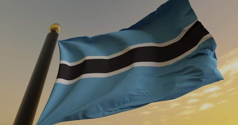 Flag of Botswana