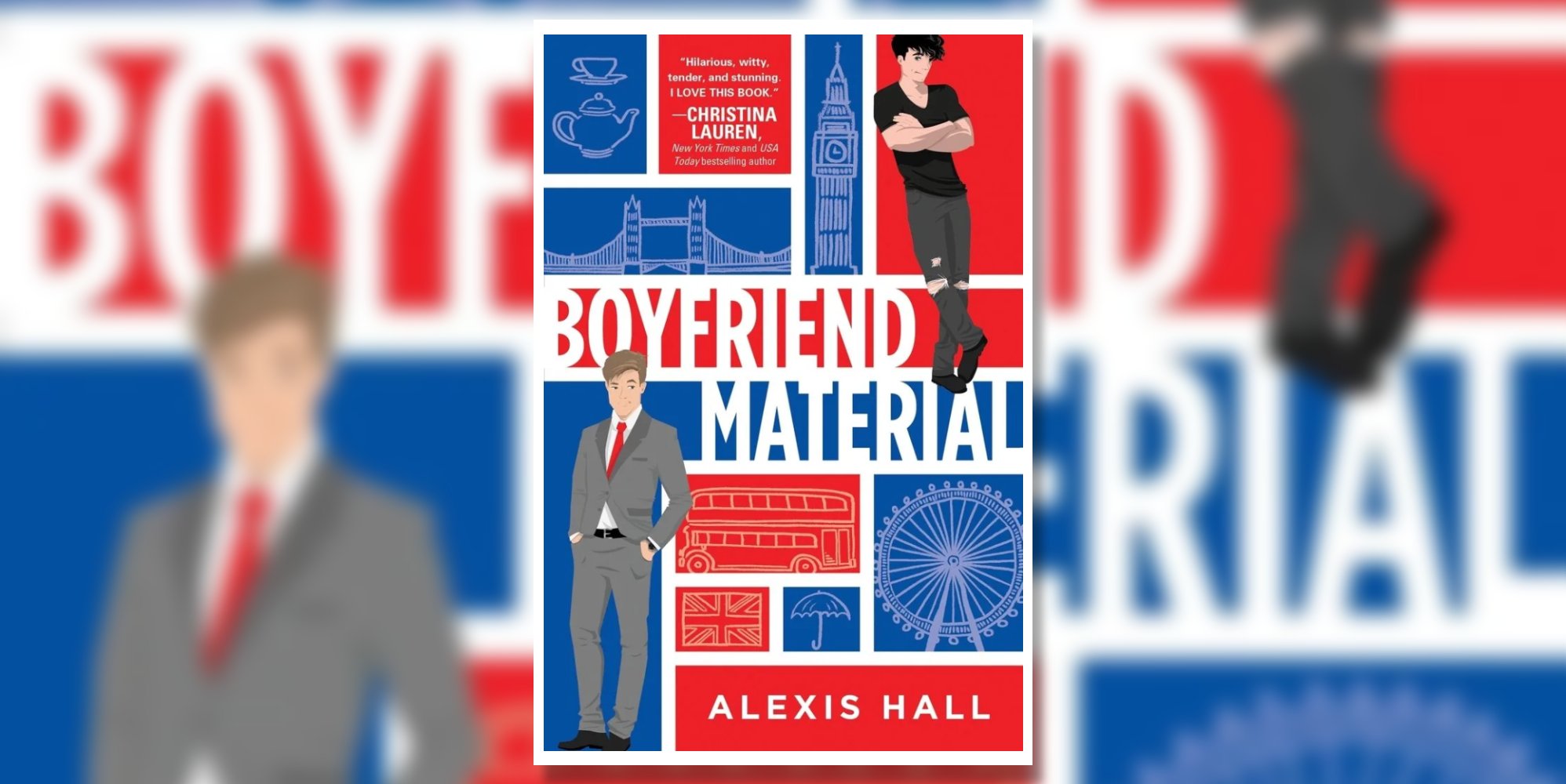 Alexis Hall's gay novel Boyfriend Material is getting a TV show
