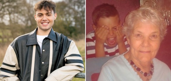 Bradley Riches has sadly his nan