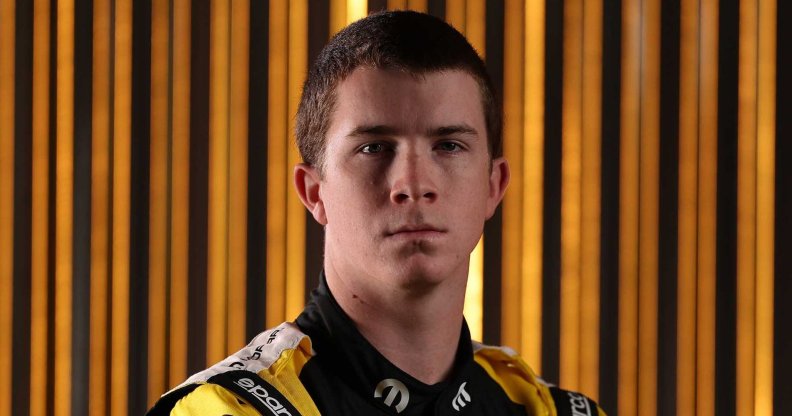 Daniel Dye poses for a photo during NASCAR Produat Charlotte Convention Center on January 20, 2026 in Charlotte, North Carolina.