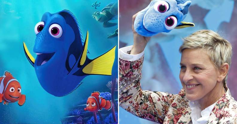 Ellen DeGeneres is reprising her role of Dory