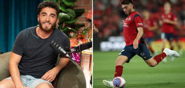 Out gay footballer Josh Cavallo