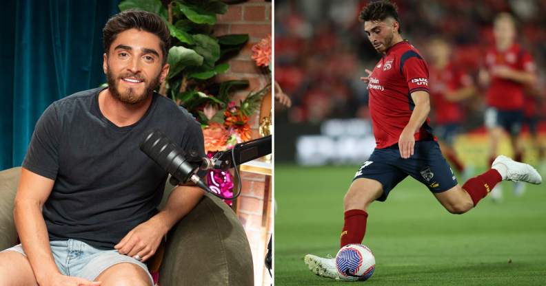 Out gay footballer Josh Cavallo