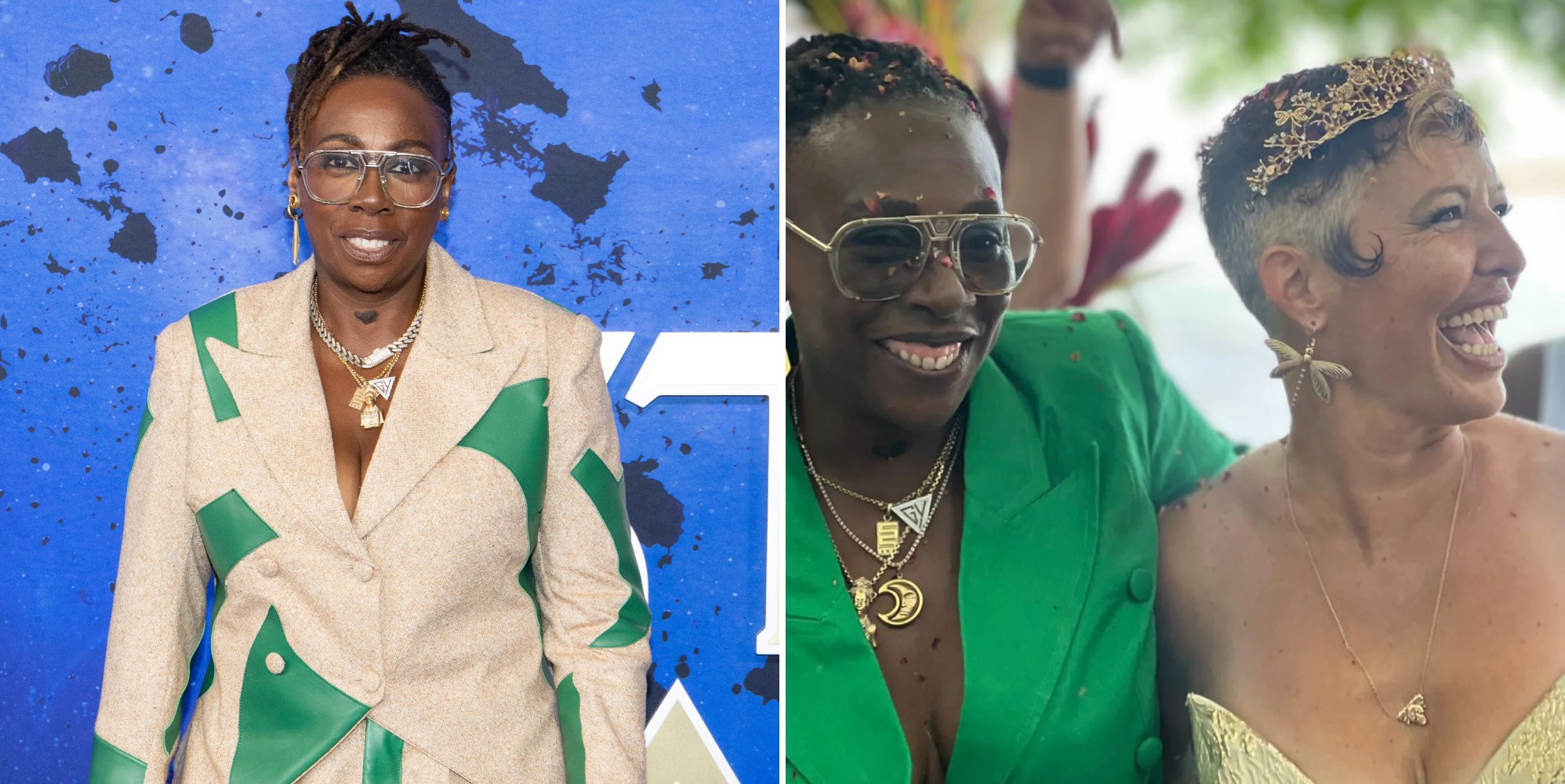 Star Trek's Gina Yashere marries partner in Costa Rica wedding