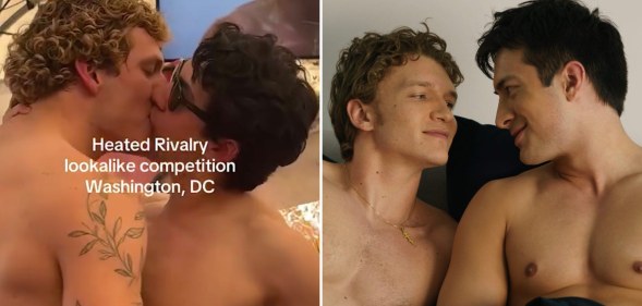 Heated Rivalry lookalike contest