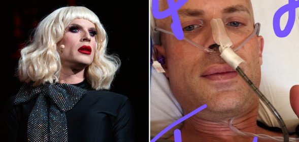 Katya Zamolodchikova has revealed she is in hospital