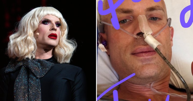 Katya Zamolodchikova has revealed she is in hospital