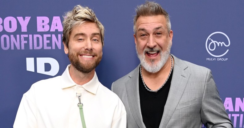 Lance Bass and Joey Fatone