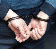 a man in handcuffs