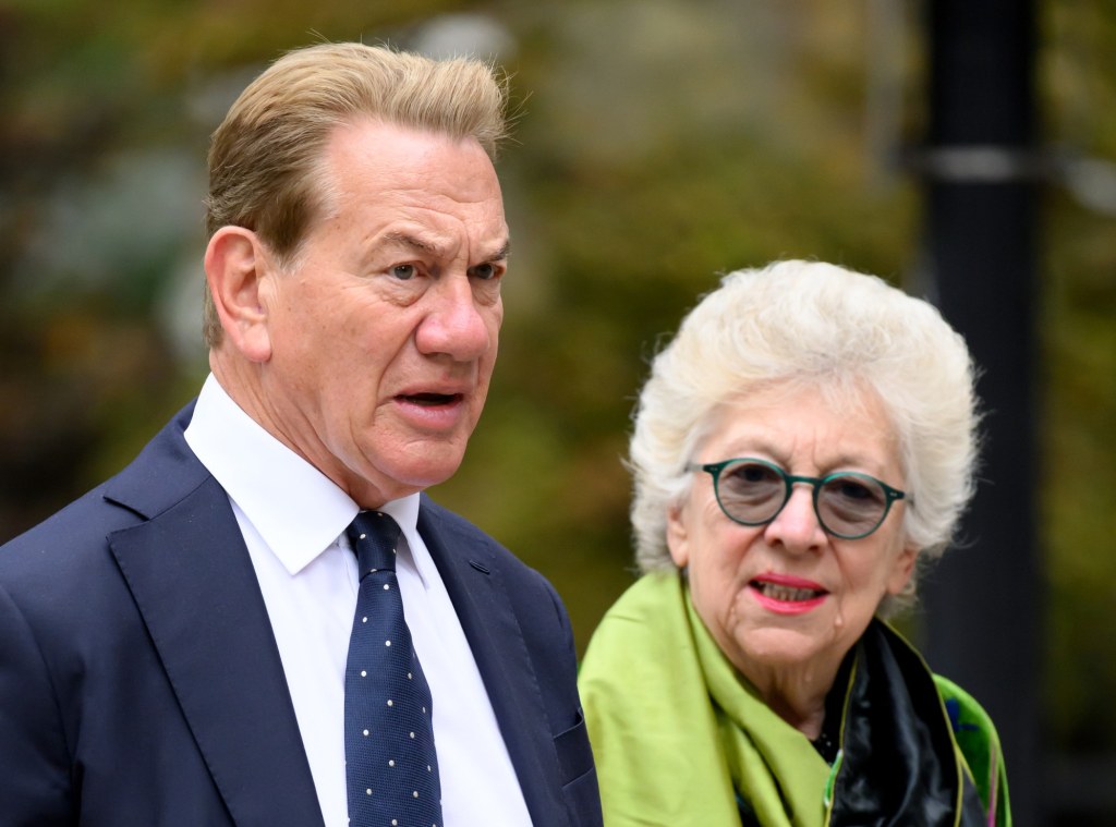 Michael Portillo and his wife Carolyn Eadie