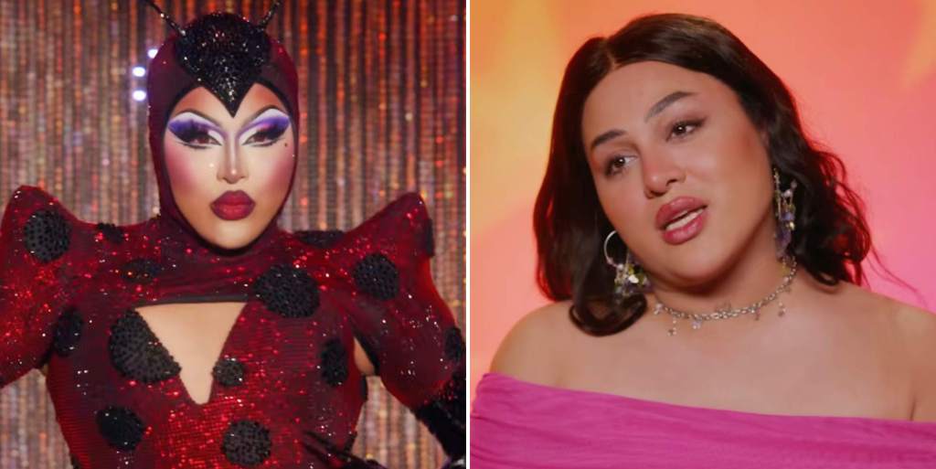 Morphine Love Dion in and out of drag 