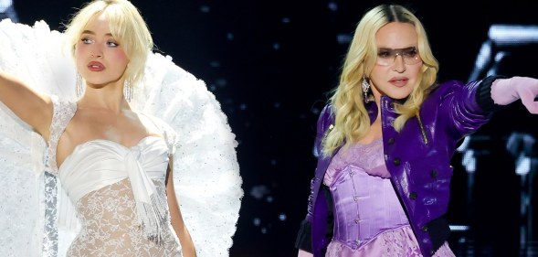 Madonna joined Sabrina Carpenter on stage at Coachella