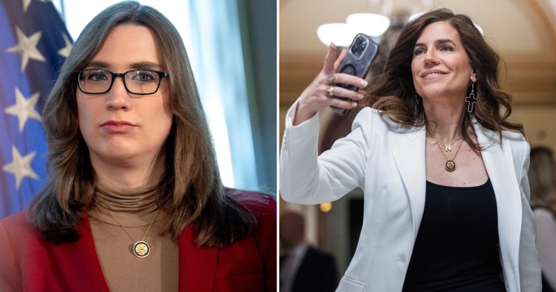 Sarah McBride, Nancy Mace