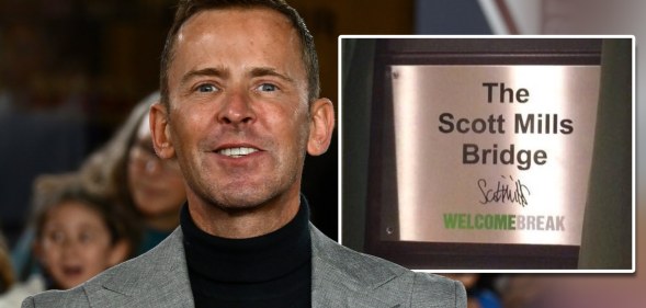 Scott Mills had a bridge named after him in 2016