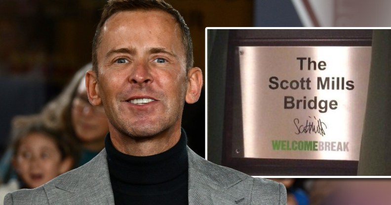 Scott Mills had a bridge named after him in 2016