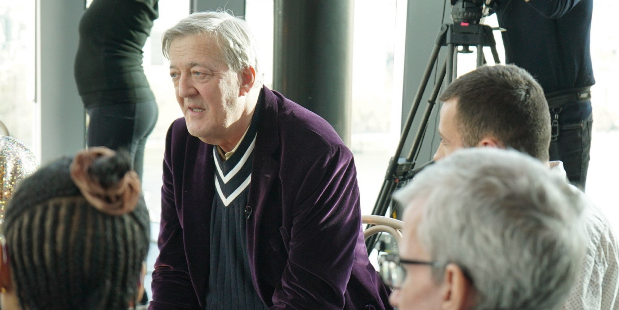 Stephen Fry on ITV's The Assembly