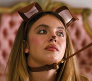 Sydney Sweeney as Cassie in Euphoria season three