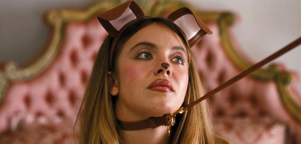 Sydney Sweeney as Cassie in Euphoria season three