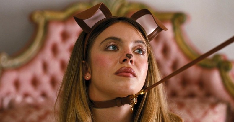 Sydney Sweeney as Cassie in Euphoria season three