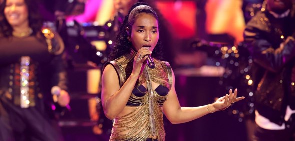 TLC member Chilli, or Rozonda Thomas