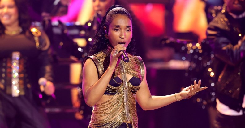 TLC member Chilli, or Rozonda Thomas