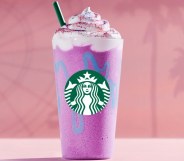 Unicorn Frappuccino from Starbucks