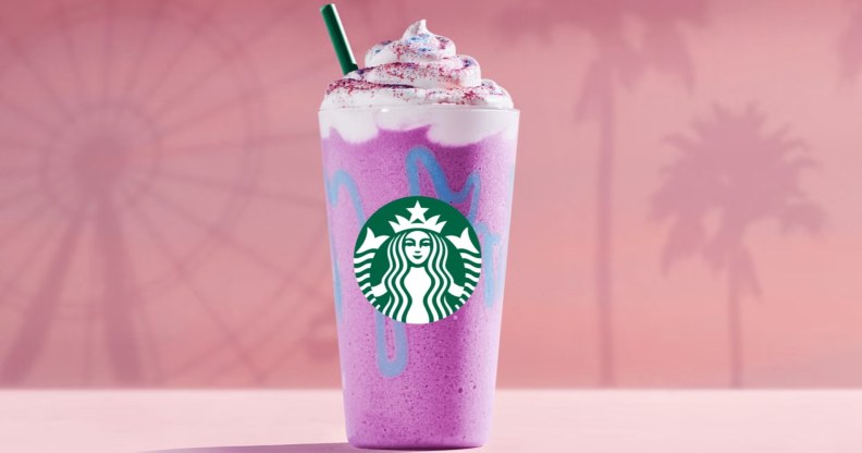 Unicorn Frappuccino from Starbucks