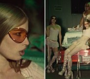 Vivian Wilson in Katseye's 'Pinky Up' music video