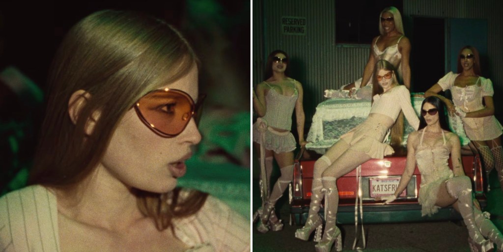 Vivian Wilson in Katseye's 'Pinky Up' music video