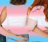 women with trans colours