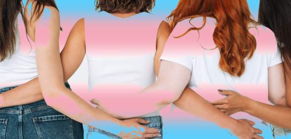 women with trans colours