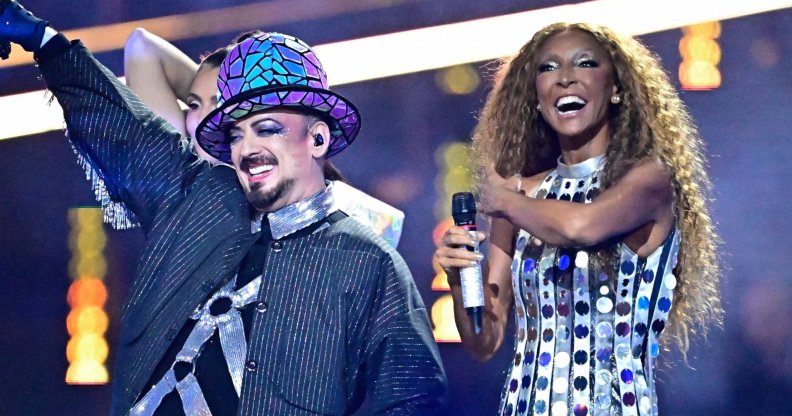 Boy George performed at Eurovision with Senhit