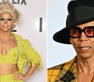 Courtney Act and RuPaul