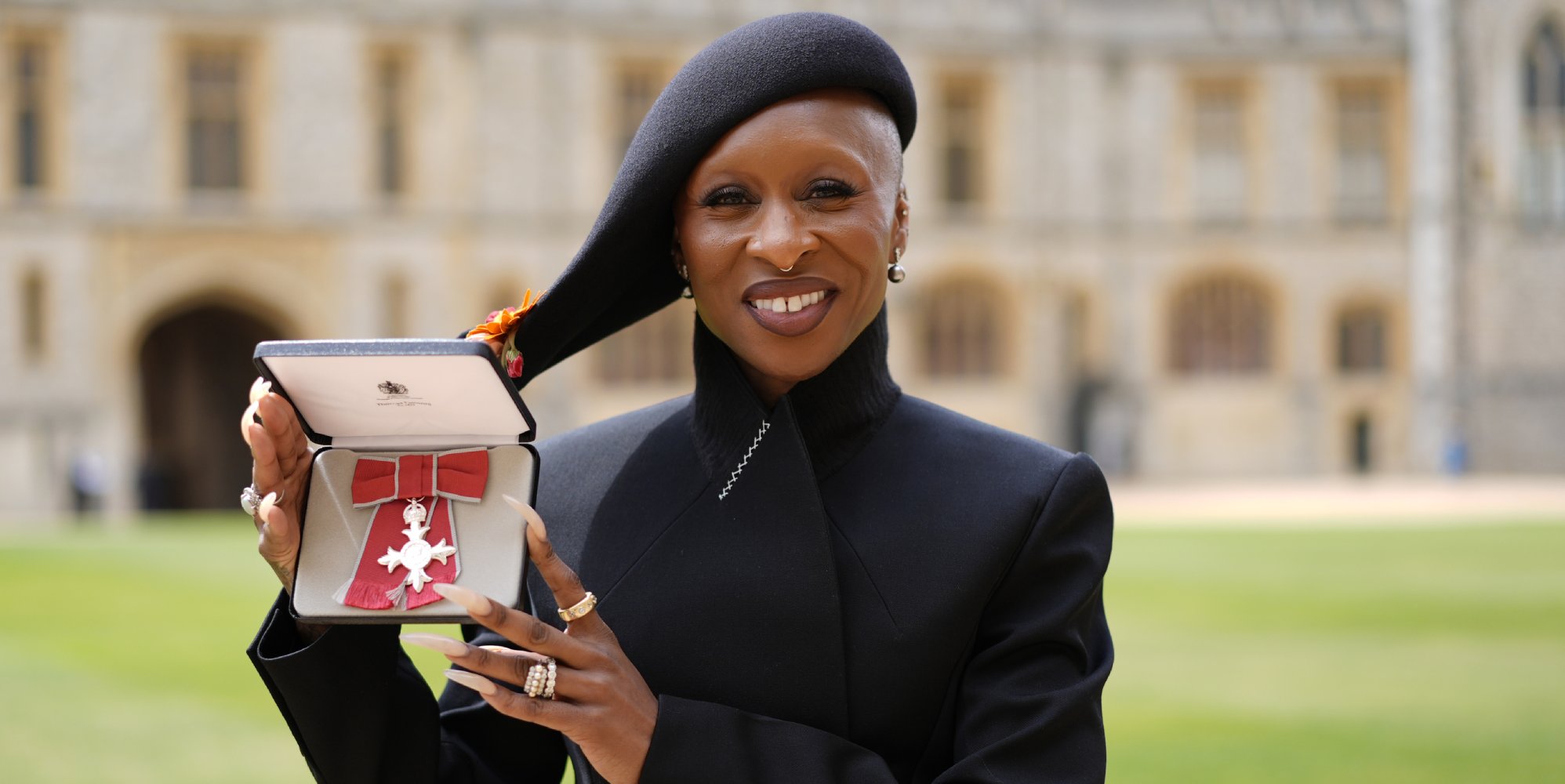 Cynthia Erivo receives MBE for contributions to music and drama