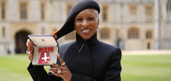 Cynthia Erivo receives MBE