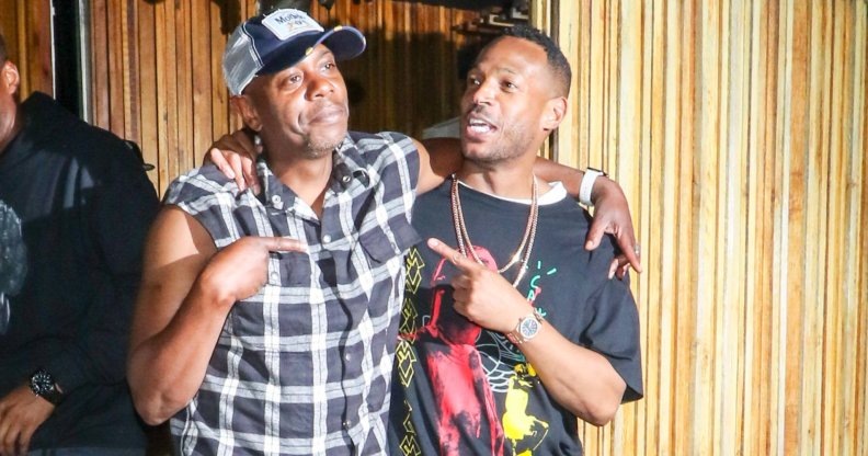 Dave Chappelle and Marlon Wayans