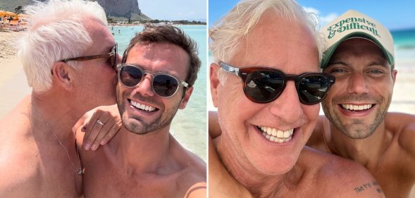 Gogglebox couple Andrew and Alfie