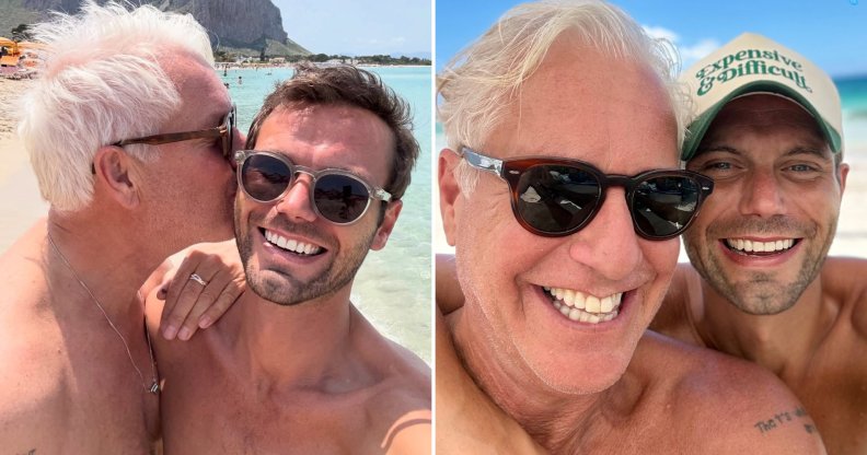 Gogglebox couple Andrew and Alfie