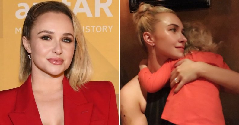 Hayden Panettiere and daughter Kaya