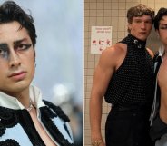 Hudson Williams and Connor Storrie at the Met Gala