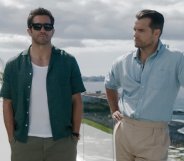 Jake Gyllenhaal and Henry Cavill in trailer for In The Grey (Image: Black Bear)
